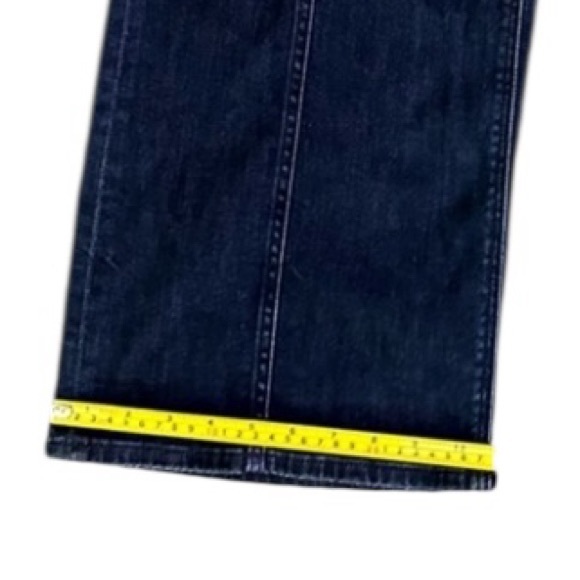 American Eagle Outfitters size 6 blue wash Super high -Rise Baggy wide leg - Picture 7 of 12